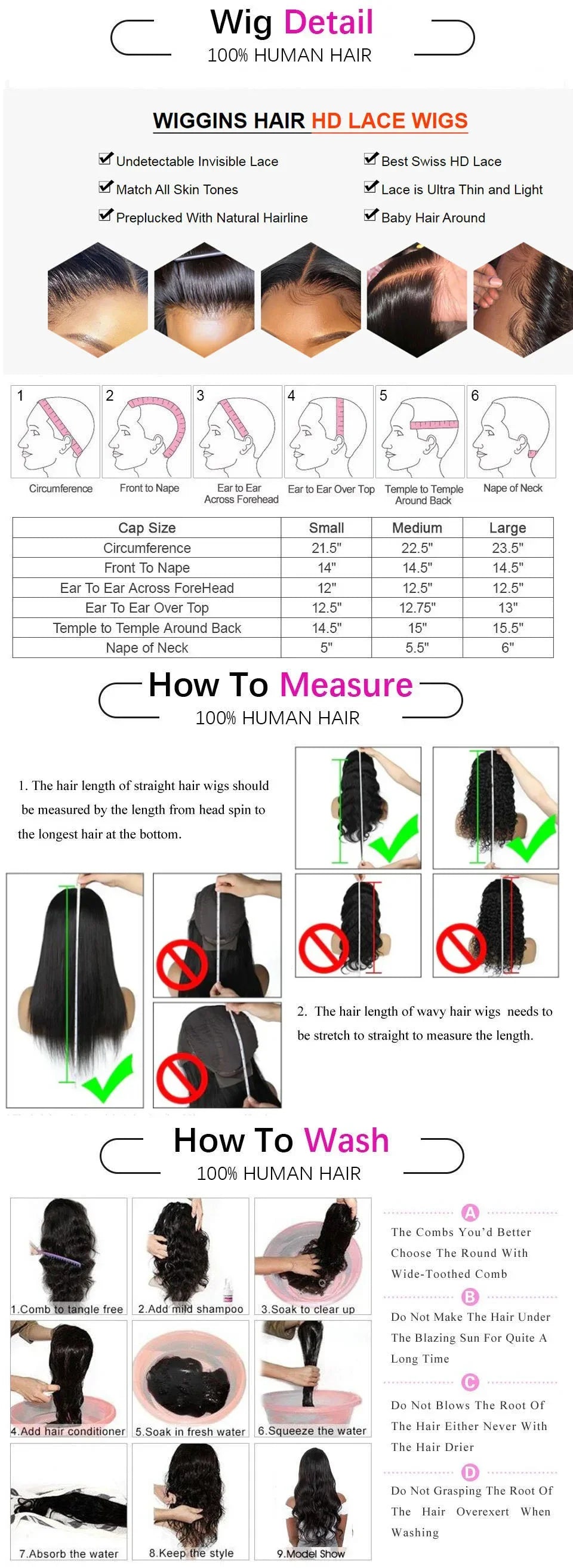 Curly Human Hair Wigs With Bangs 180% Density Water Wave Virgin Human Hair Full Machine Made Curly Glueless Wigs For Black Women