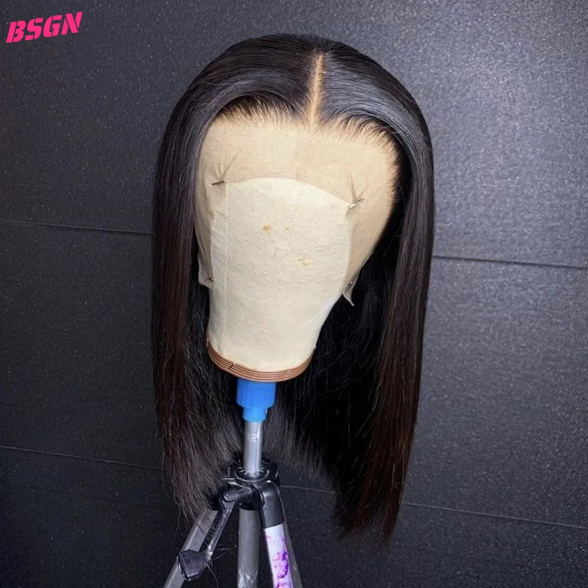 12inch 13X4 hd Transparent lace frontal Wigs Human Hair 220% density Bob Wigs 100% human hair for woman pre bleached Easy-go wig