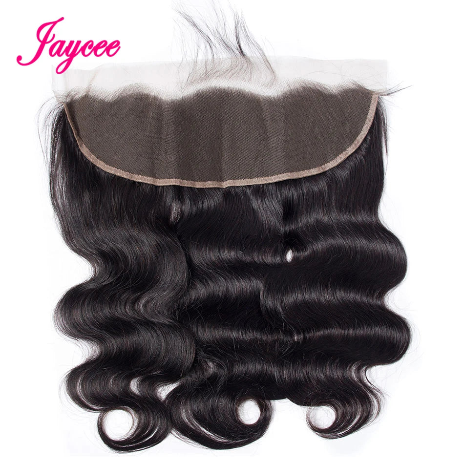 Malaysian Body Wave Bundles With Frontal 100% Virgin Human Hair 3 Bundles With Closure HD Transparent Lace Frontal With Bundles