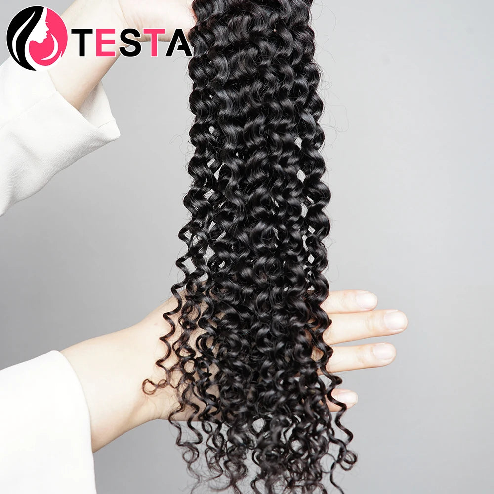 Bulk Human Hair For Braiding Jerry Curly Remy Indian Hair 10-28 Inches No Wefts Natural Color Hair Extension For Women 100g/pcs