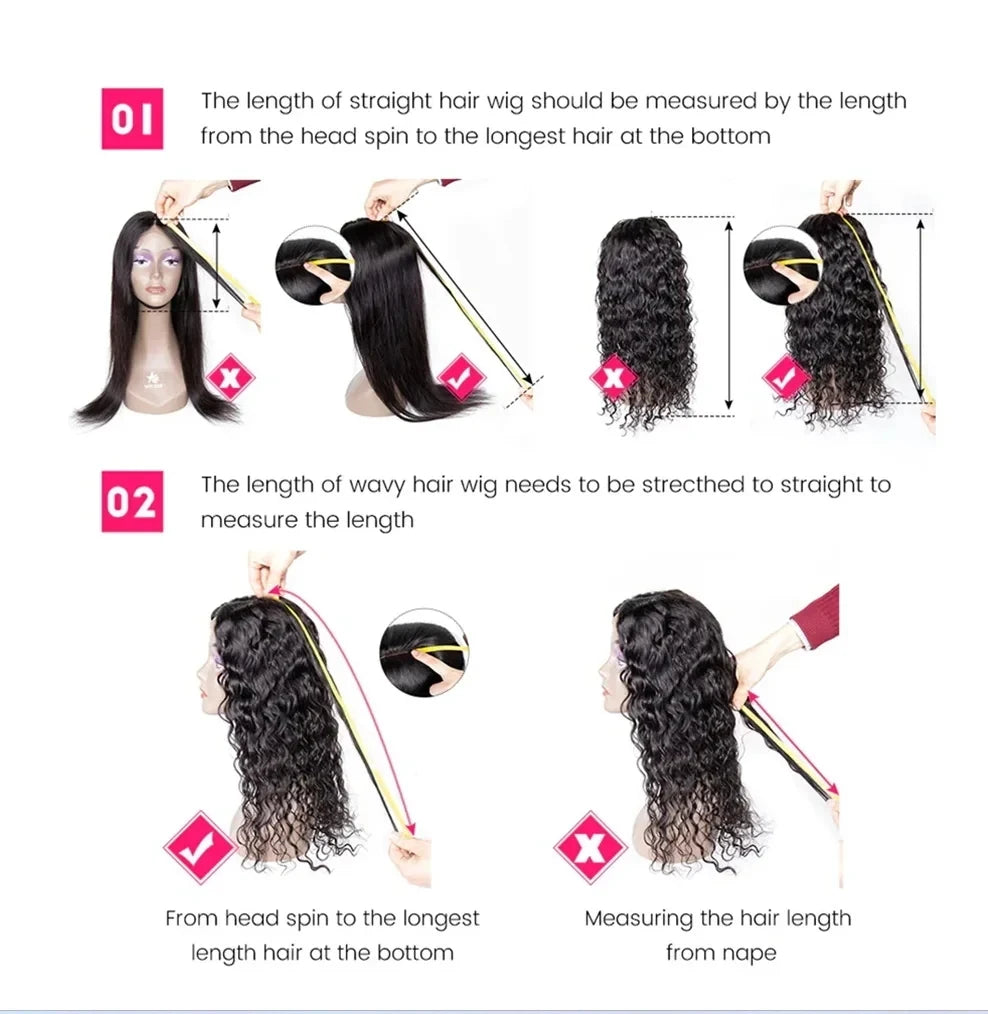Umi 230% Glueless Human Hair Wavy 13x4 Transparent Lace Front Wigs For Women Body Wave Lace Frontal Wig Short Bob Wig Human Hair