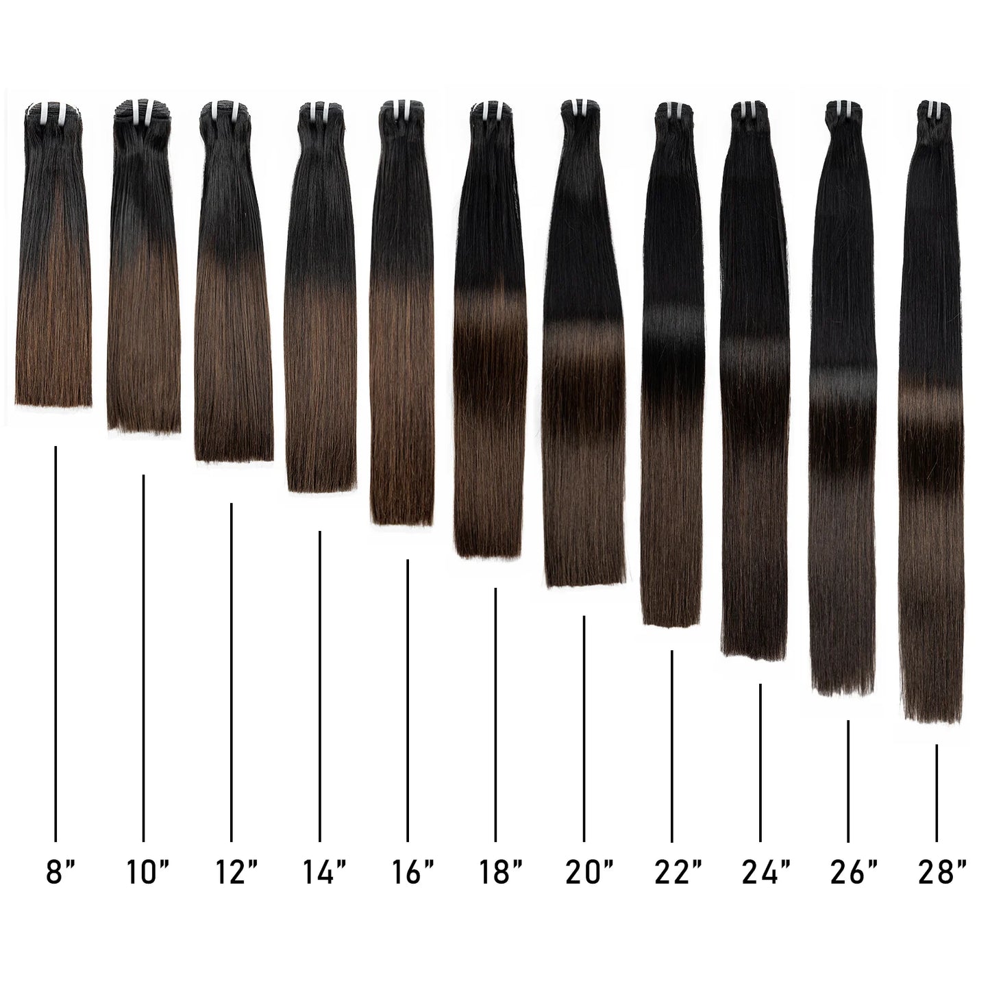 16A Double Drawn Bone Straight Raw Vietnamese Human Hair Bundles 24 26inch 100% Unprocessed Raw Virgin Hair Extensions for Women