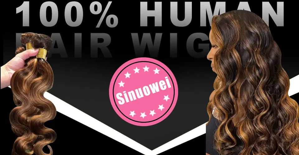 P4/27 Straight Highlight Human Hair Bundles Bone Straight Human Hair Remy Hair Extensions Straight Blonde Bundles For Women