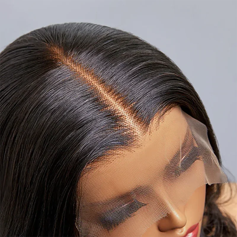 Reddish Brown Layered Lace Front Wig 13X6 Copper Red Straight Lace Front Wigs For Women Synthetic Glueless Heat Resistant Wigs