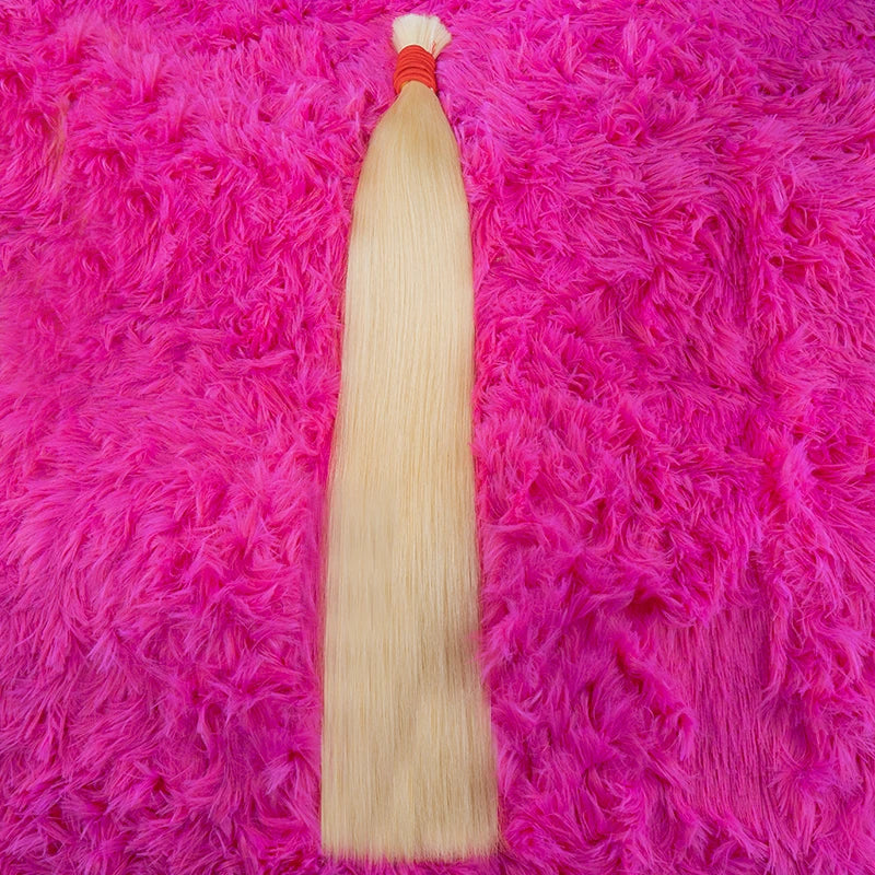 Straight Human Hair Bulk For Braiding Extensiones Cabelo Humano 100% Natural Balck Virgin Weaving Unprocessed No Bulk Human Hair