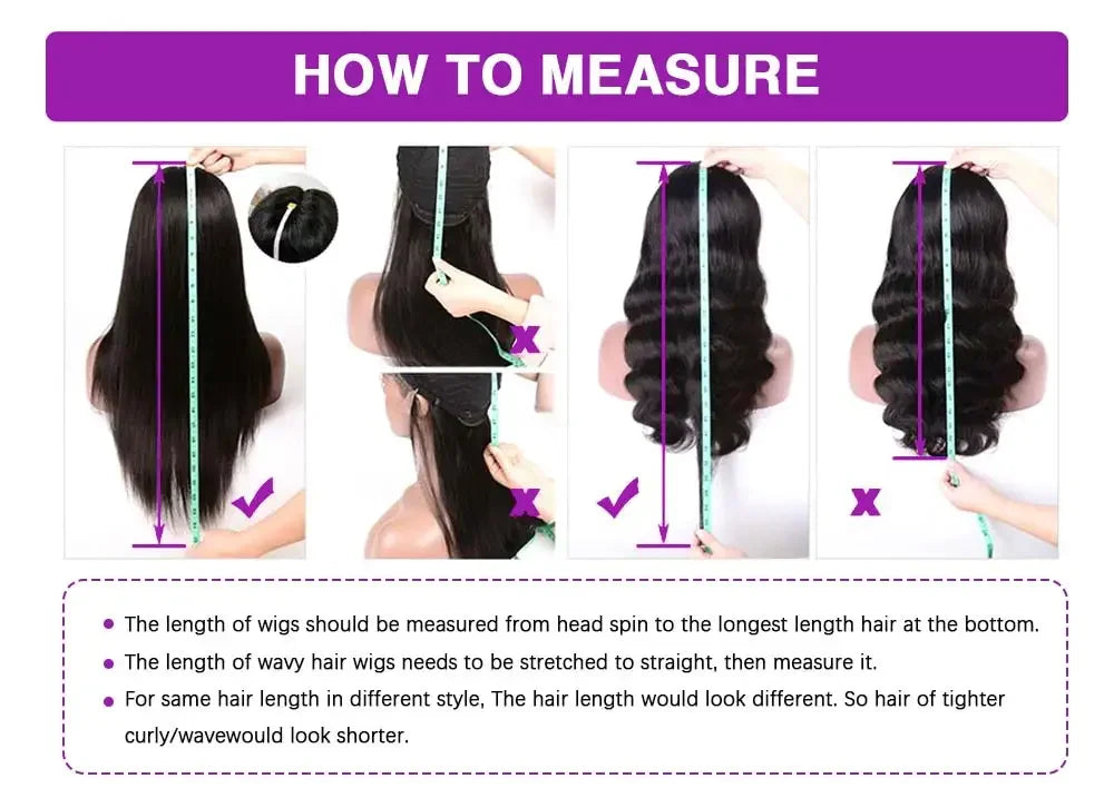 5×5 Lace Long Straight Frontal Lace Human Hair Wig 32 34 36 inch No Tangle No Shedding Brazilian Human Hair Wigs For Black Women