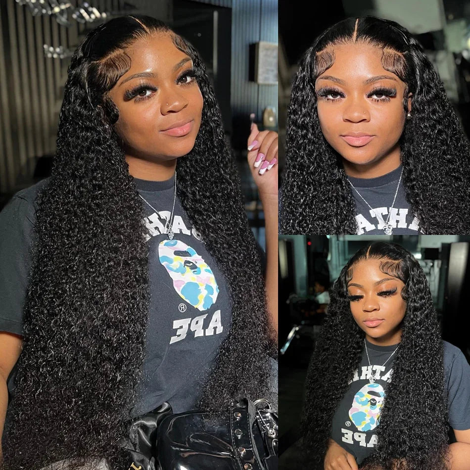 Burmese Afro Kinky Curly Human Hair Bundles Top Raw Hair Extensions Unprocessed Virgin Deep Water Wave 100% Human Hair Weave