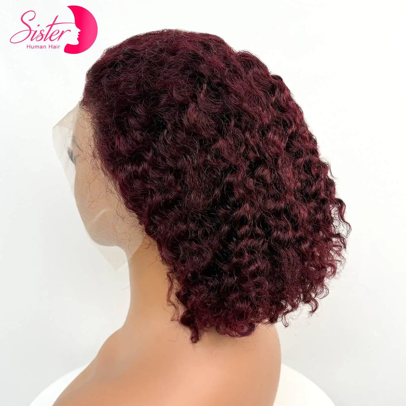 250% Density 4/30/4 Higjlight Ombre Short Water Wave Bob Wig Human Hair Wigs 13x4 Lace Frontal Deep Wave Curly Wig for Women