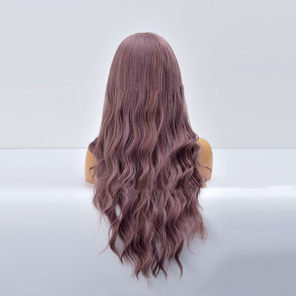 Thin Bright Color Chemical Fiber Wig