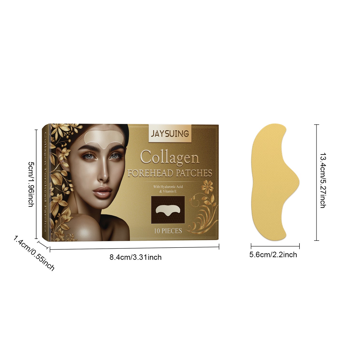 Lift And Tighten Forehead Muscles Fade Fine Lines And Shape Patches