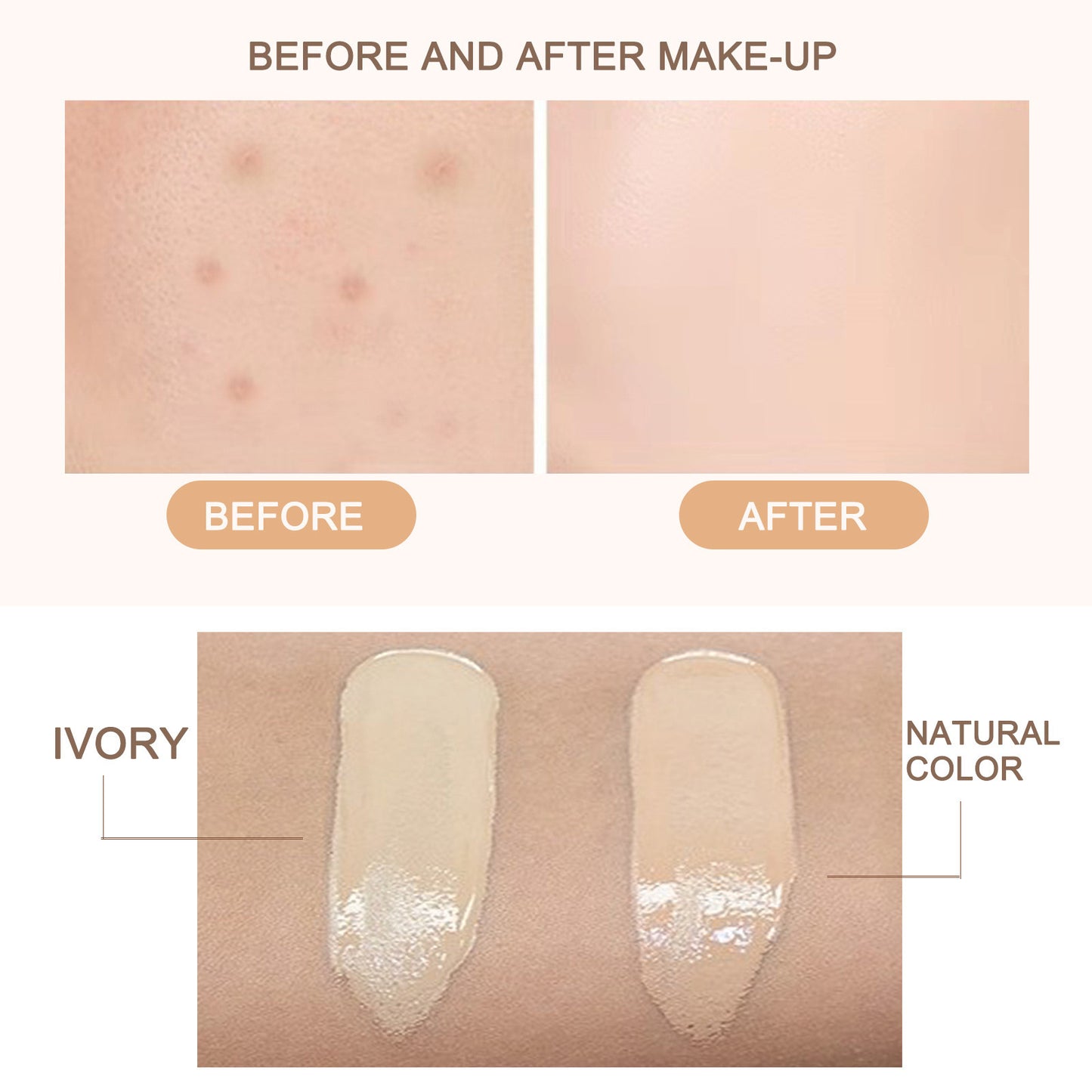 Cover Defects And Brighten Foundation Cream