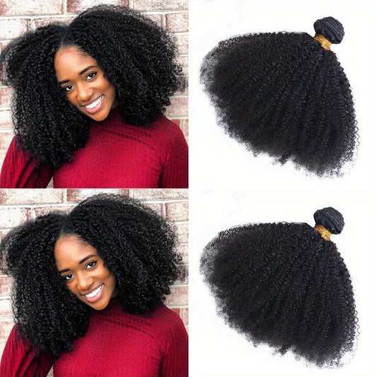 Brazilian Afro Kinky Curly Hair Weave 10A virgin 100% Natural Remy Human Hair Bundles Extension 3B 3C Hair Products