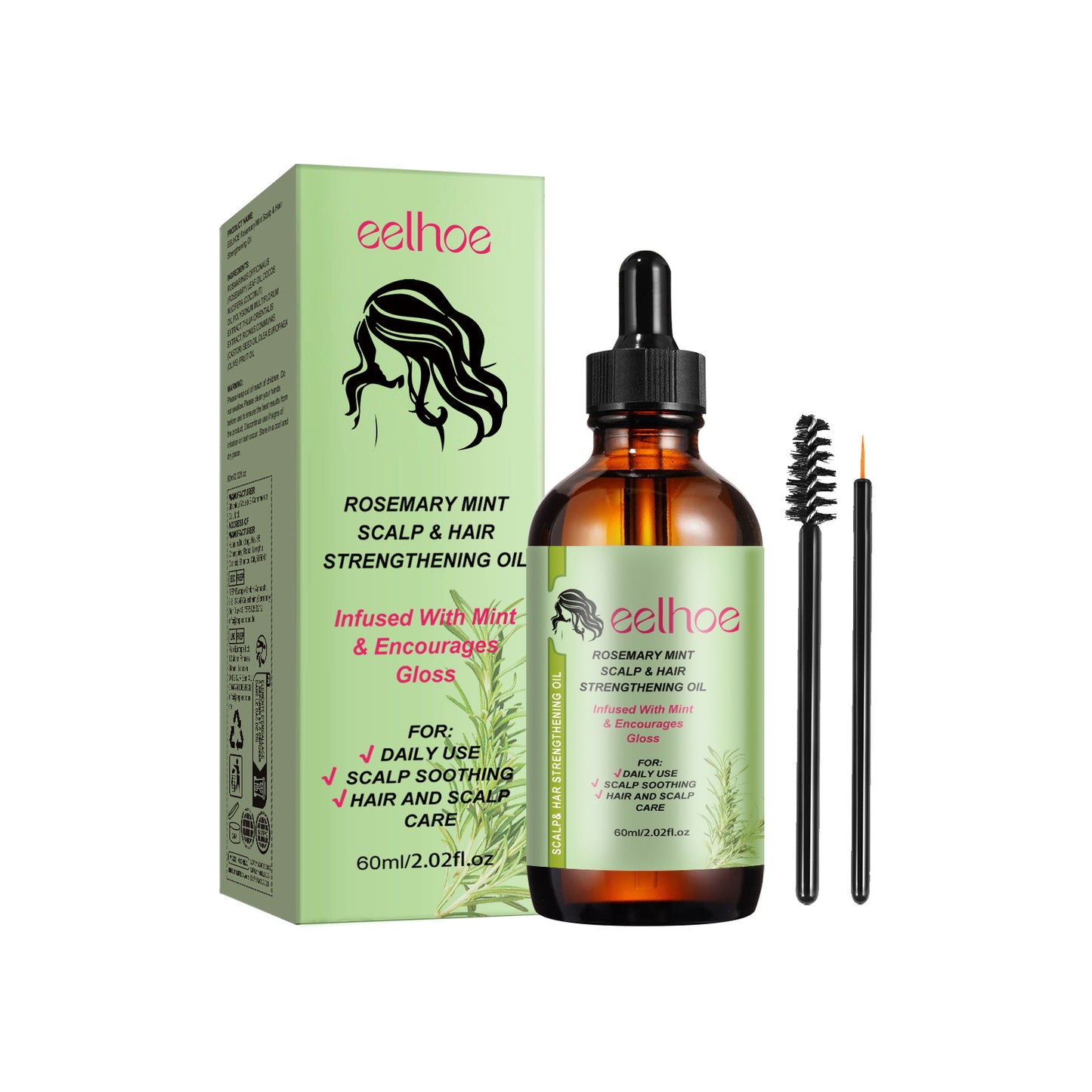 Rosemary Hair Oil Hair Oil Hair Oil For Dry Hair, Frizzy And Soft Hair