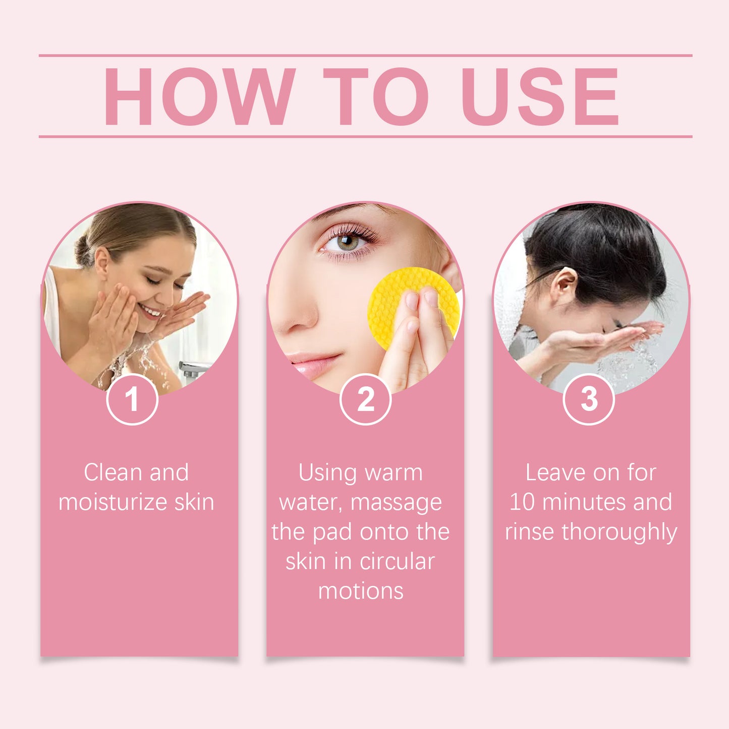 Cleansing And Skincare Turmeric Kojic Acid Cleansing Pad