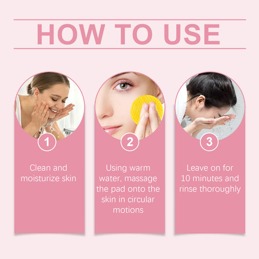 Cleansing And Skincare Turmeric Kojic Acid Cleansing Pad