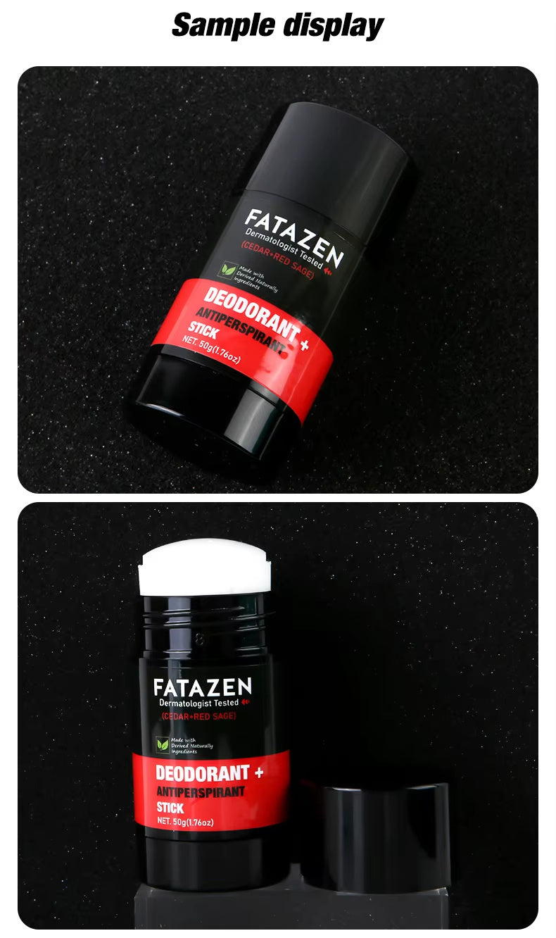 Herbal Deodorant Antiperspirant Stick Body Glide Natural Vegan Cedar Red Sage Fragrance Deodor Balm Deodorant Stick