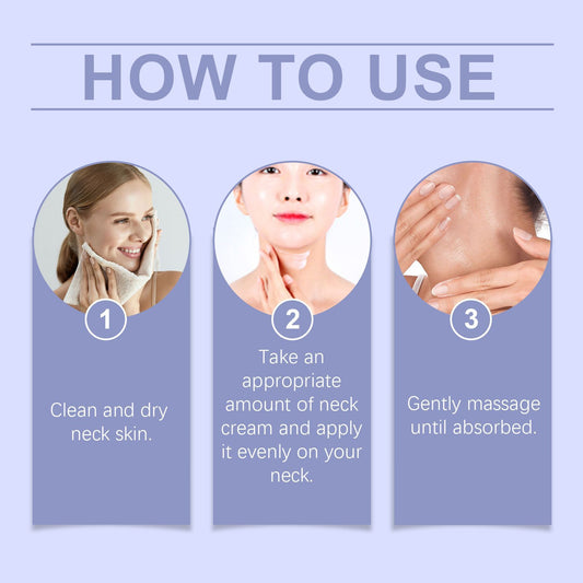 OUHOE Anti-Aging Neck Cream Anti-Aging Neck Fade Smooth Fine Lines Moisturizing Hydrating Nourishing Rejuvenating Neck Cream