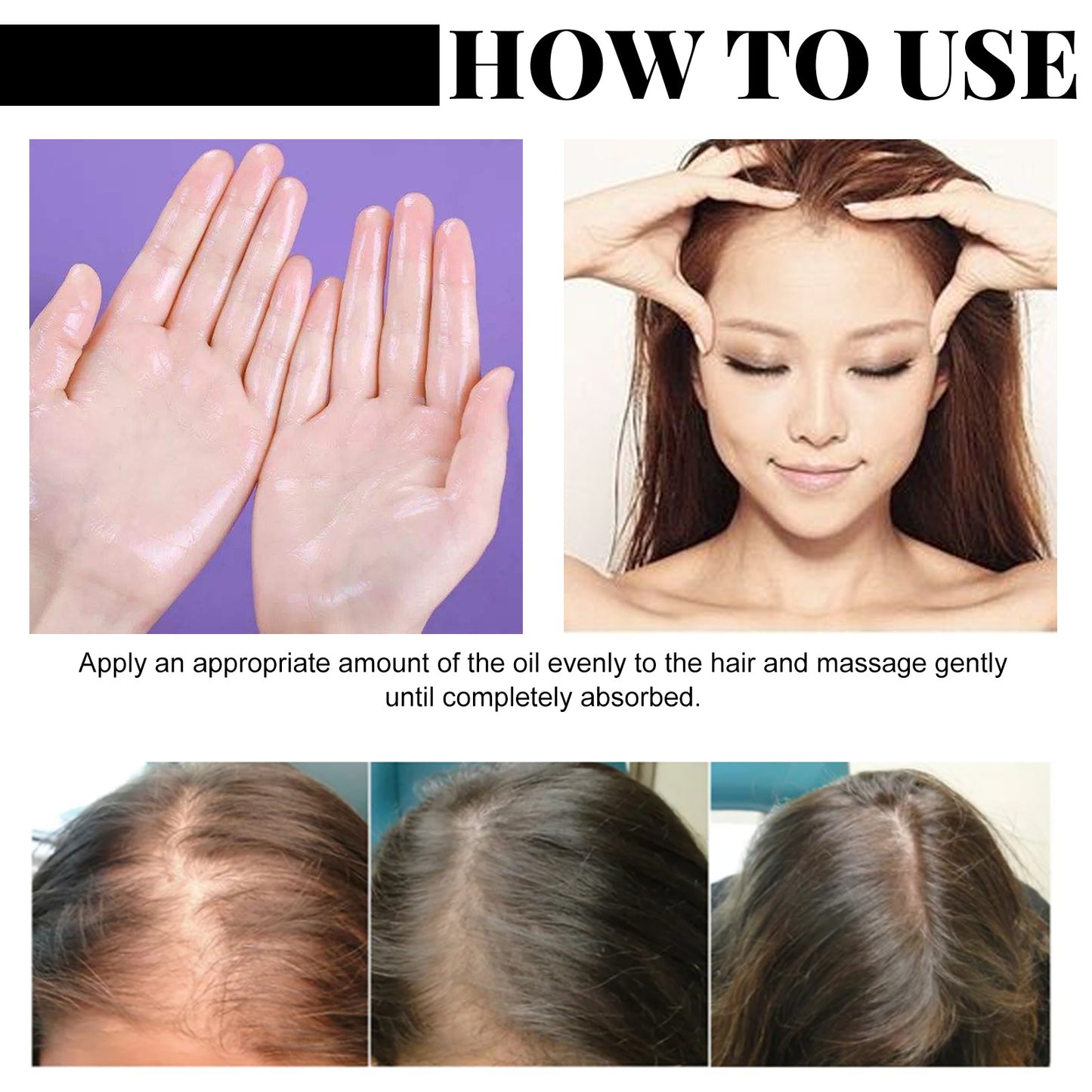 Hair Strengthening And Anti Hair Loss Hair Care Essential Oil