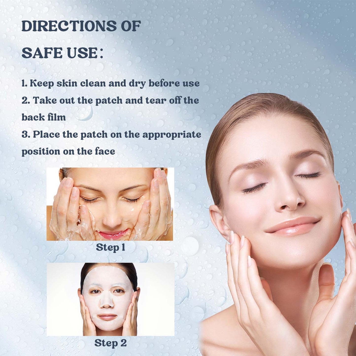 EELHOE Collagen Mask Hydrating And Moisturizing Facial Skin With A Hydrating And Translucent Collagen Mask