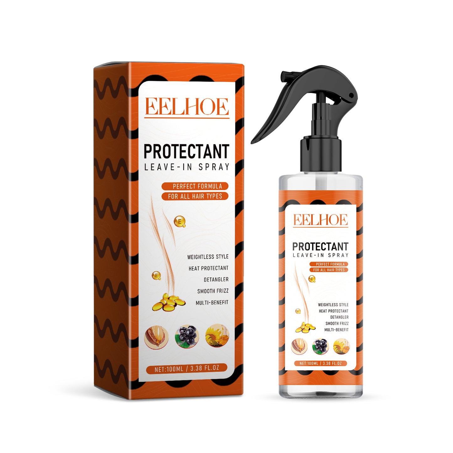 Repair Bifurcated Dry Hair And Frizzy Hair Damaged Moisturize Hair And Smooth Hair