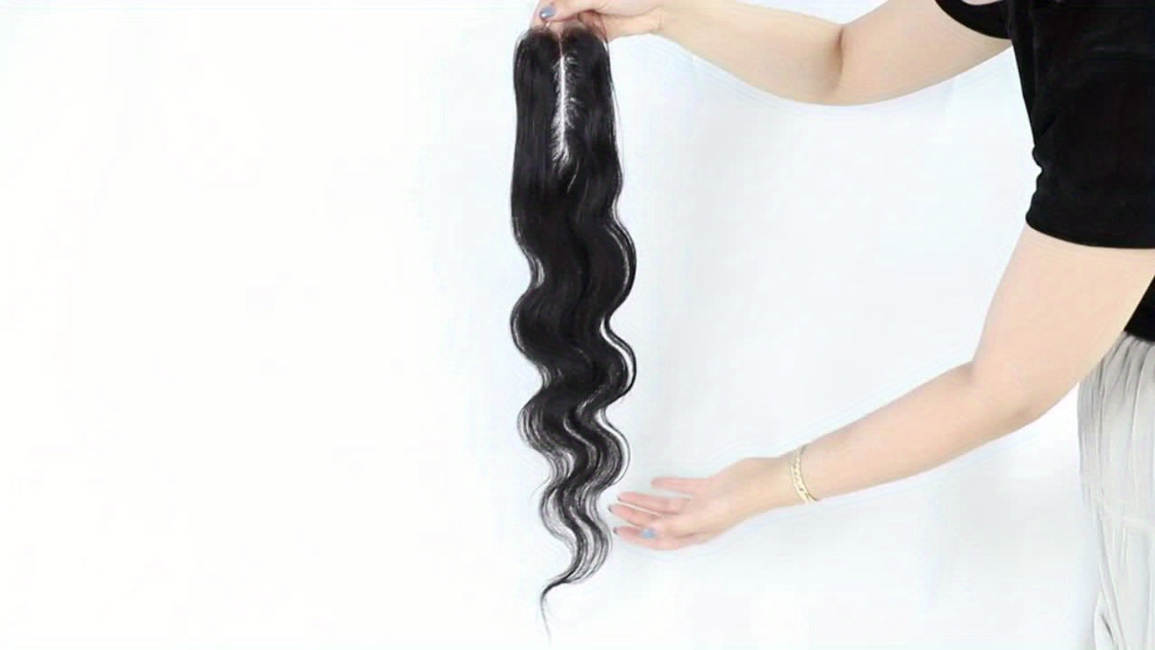 Body wave 2x6 Human hair Lace Closure Natural Black 12 inch to 22 inch Human hair closure