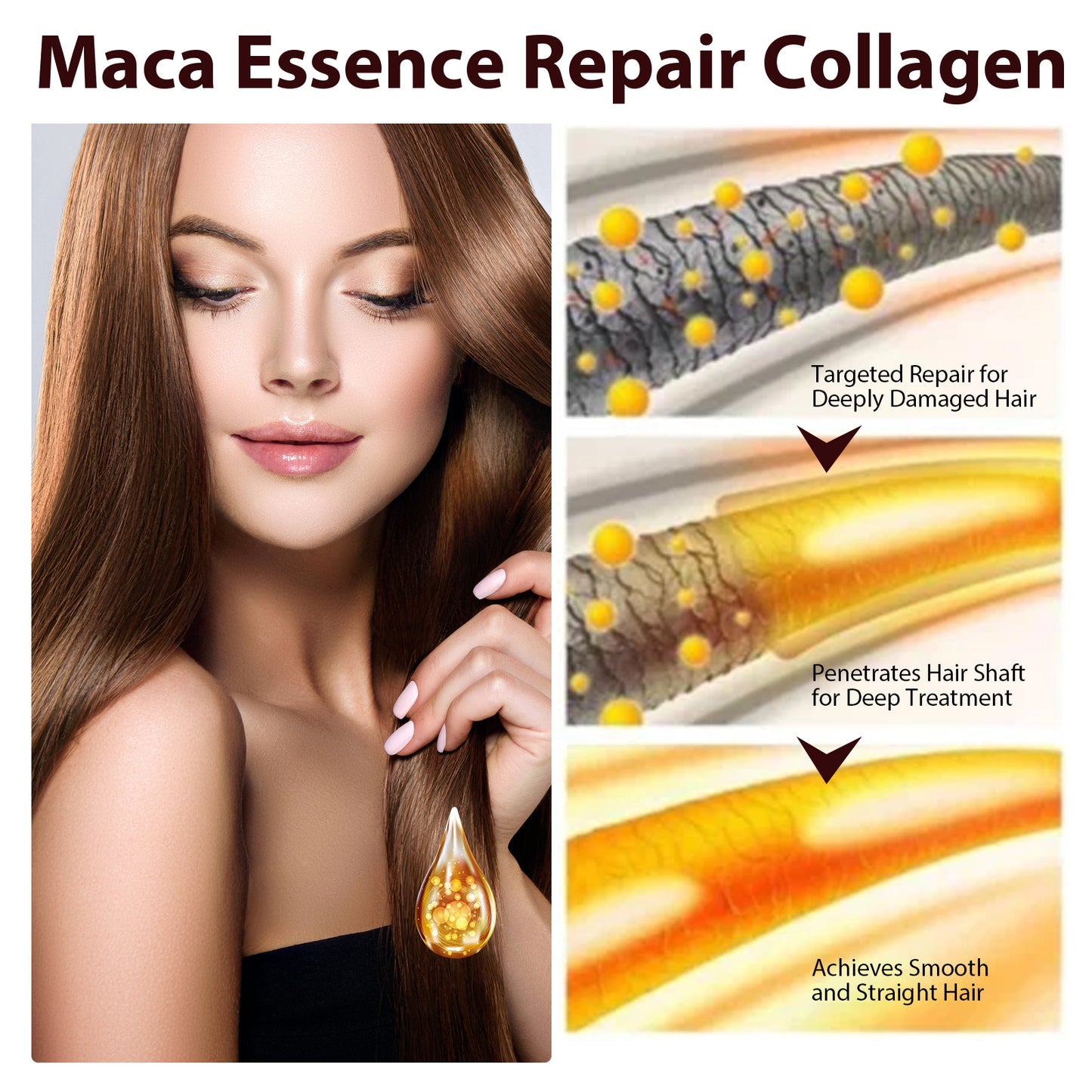 Repair Split Hair And Improve Hair Quality With Hair Care Essential Oil