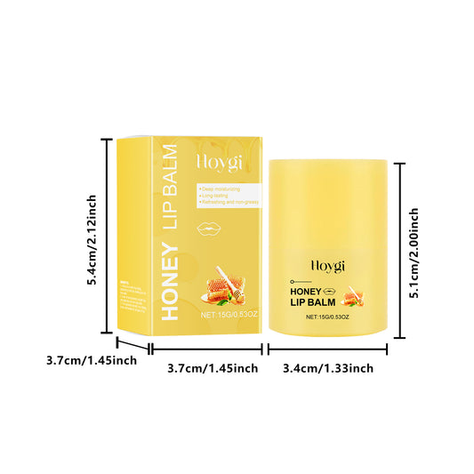 Hoygi Honey Nourishing Lip Balm Deeply Nourishes, Softens Lip Skin, Fades Lip Lines, And Prevents Chapped Lip Balm