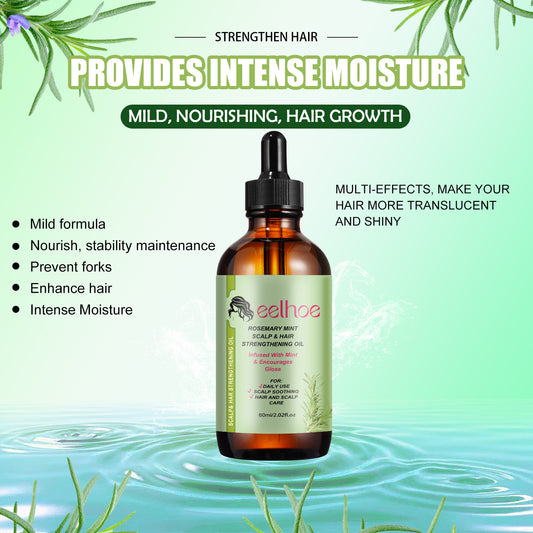 Rosemary Hair Oil Hair Oil Hair Oil For Dry Hair, Frizzy And Soft Hair
