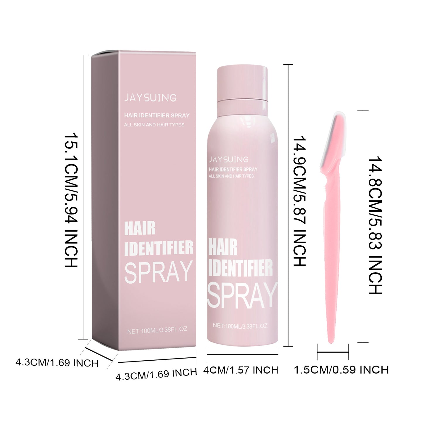 Facial Cleansing  Mild Hair Removal Spray