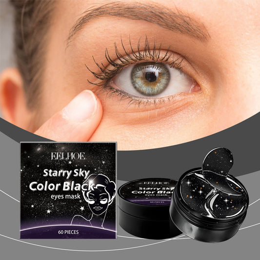 EELHOE Starry Sky Dark Eye Mask Hydrates And Moisturizes The Skin Around The Eyes