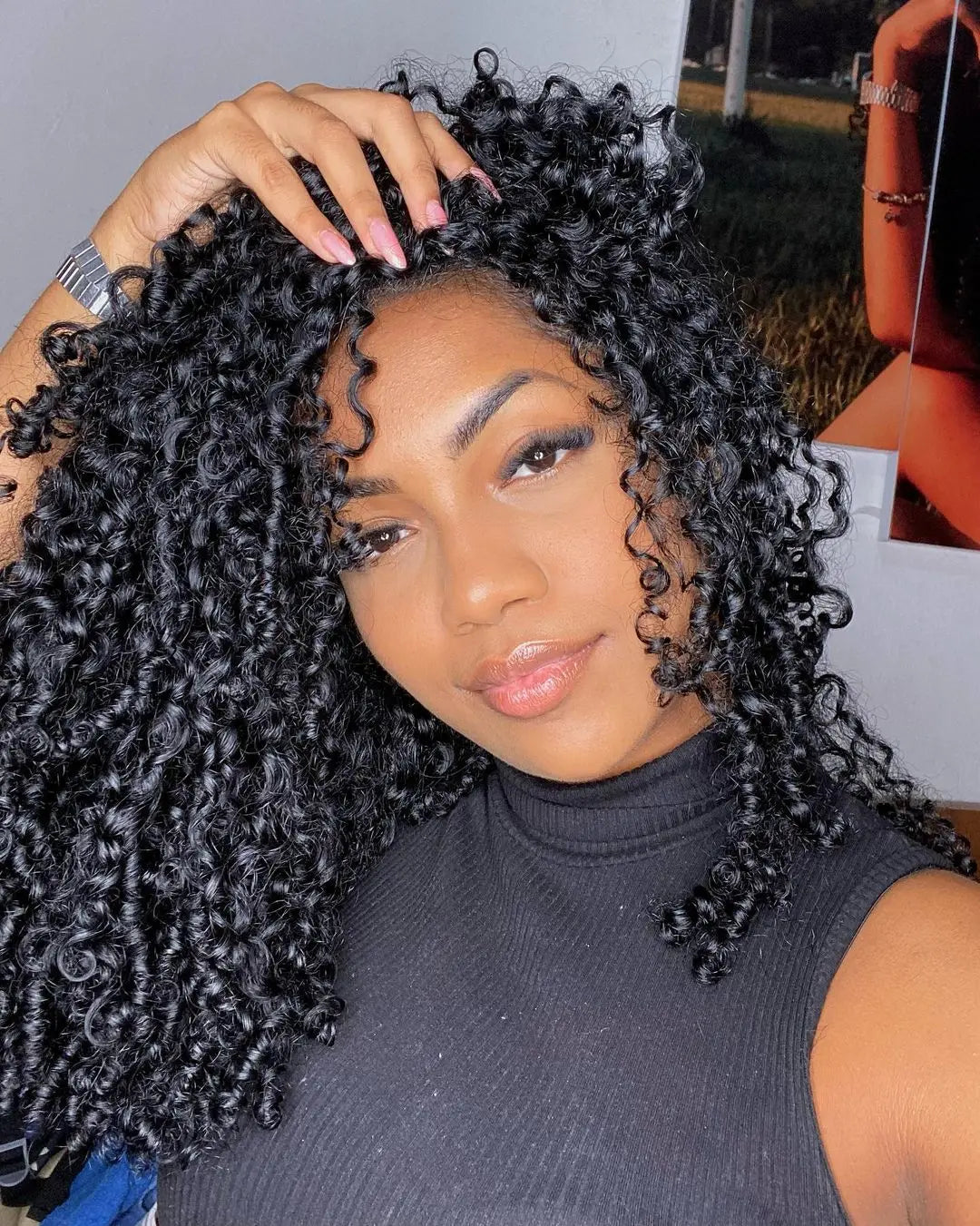 Real Brazilian Spiral Curly 10A Human Hair Bundles Deep Curly Remy Hair Weave Bundles Extensiones 3B-3C Hair Bundles No Tangle