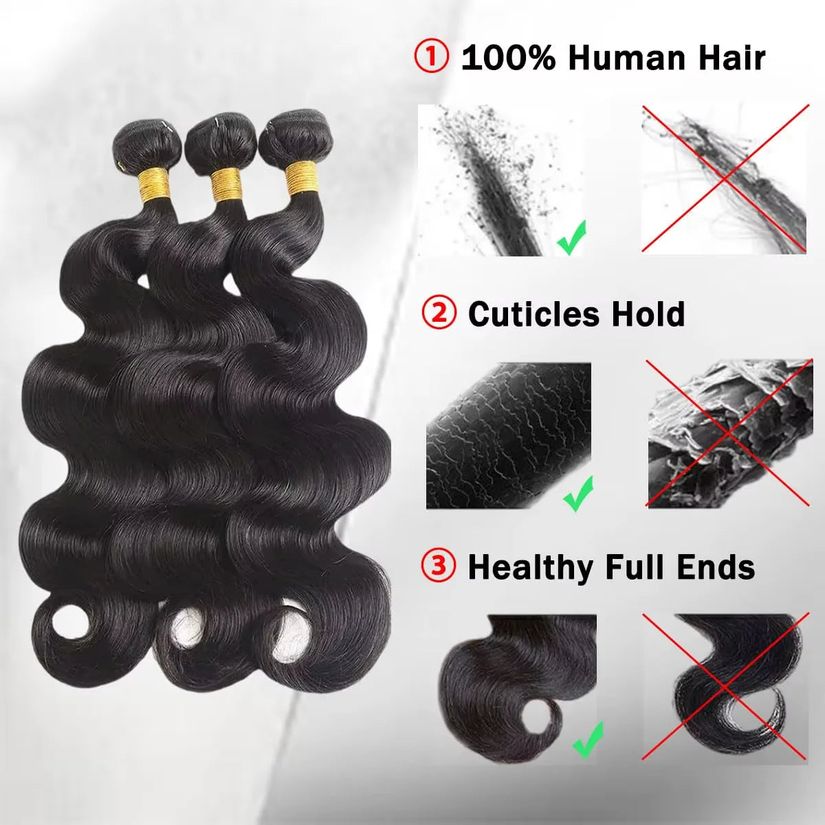 30 32 34 Inch Deep Wave Human Hair Bundles Remy Curly Human Hair Bundles 100% Human Hair Water Wave Extensions 2 3 4 Bundles