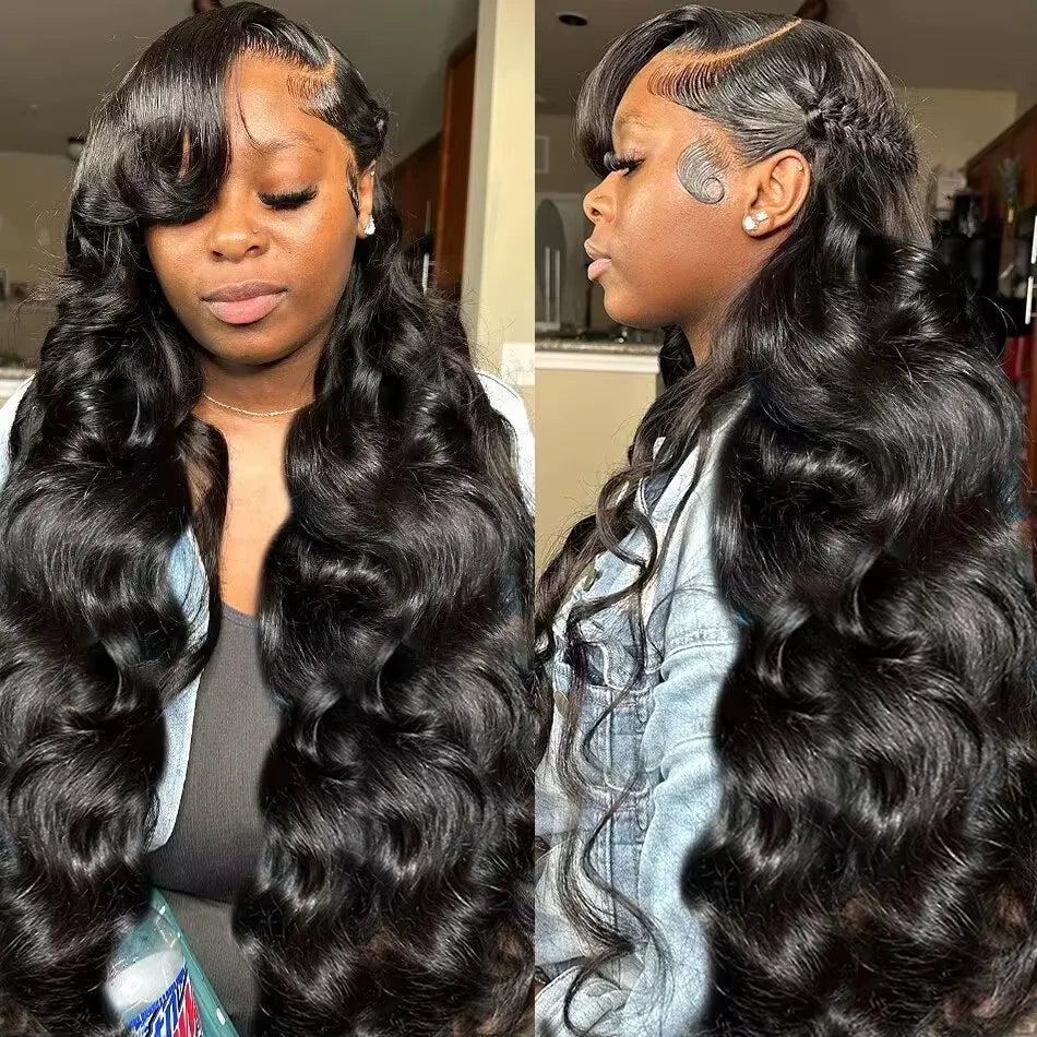 30 32 34 Inch Deep Wave Human Hair Bundles Remy Curly Human Hair Bundles 100% Human Hair Water Wave Extensions 2 3 4 Bundles