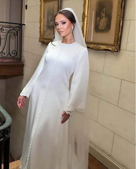Satin Strapless Wedding Dresses Elegant Sext Slit Bridal Gown for Bride Civil Bride Dress Mermaid Wedding Party Dress Women