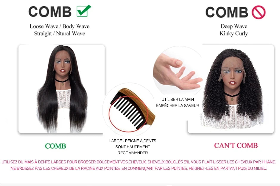 Glueless 5x5 Wig Deep Wave Human Hair Wigs Ready To Wear Pre Cut Lace Wear And Go Glueless Wigs 6x4 Lace Human Hair Wig
