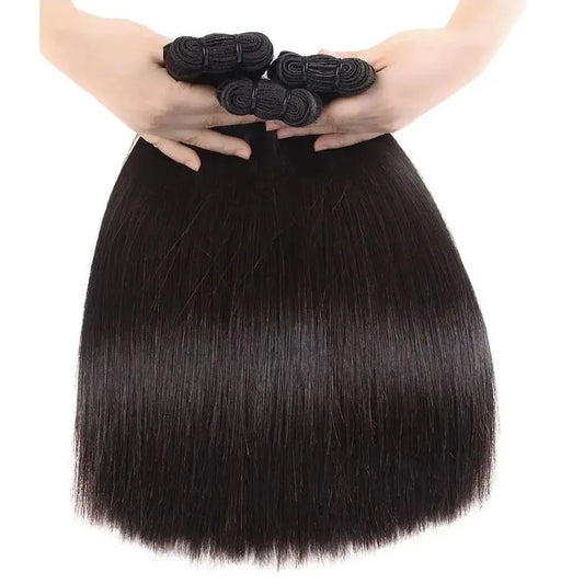 Wholesale 15a Grade Natural Color Raw Brazilian Hair Bundles Virgin Cuticle Aligned Hair Weave Double Drawn Human Hair Supplier