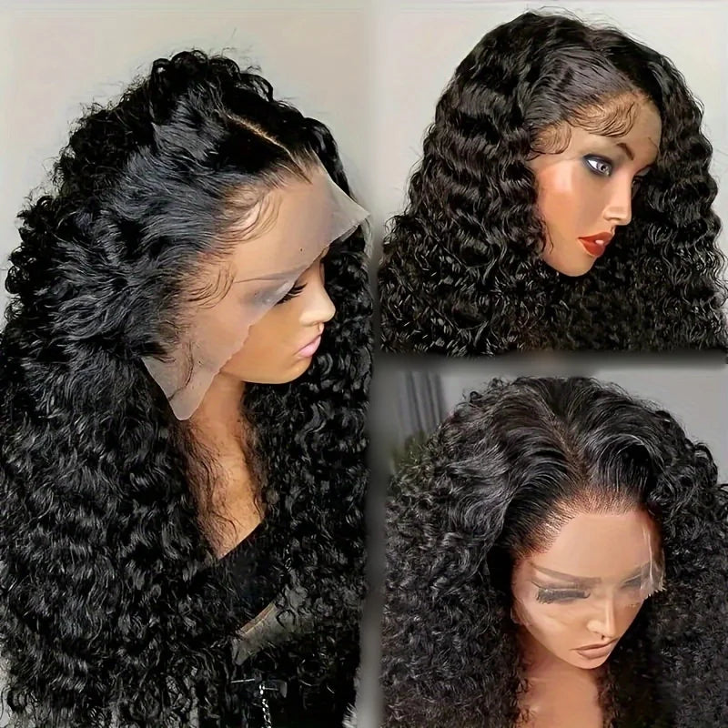 Wholesale Glueless Hair Lace Wigs 100% Raw Human Hair Hd Lace Front Wigs With Baby Hair Curly Lace Raw Burmese Wig