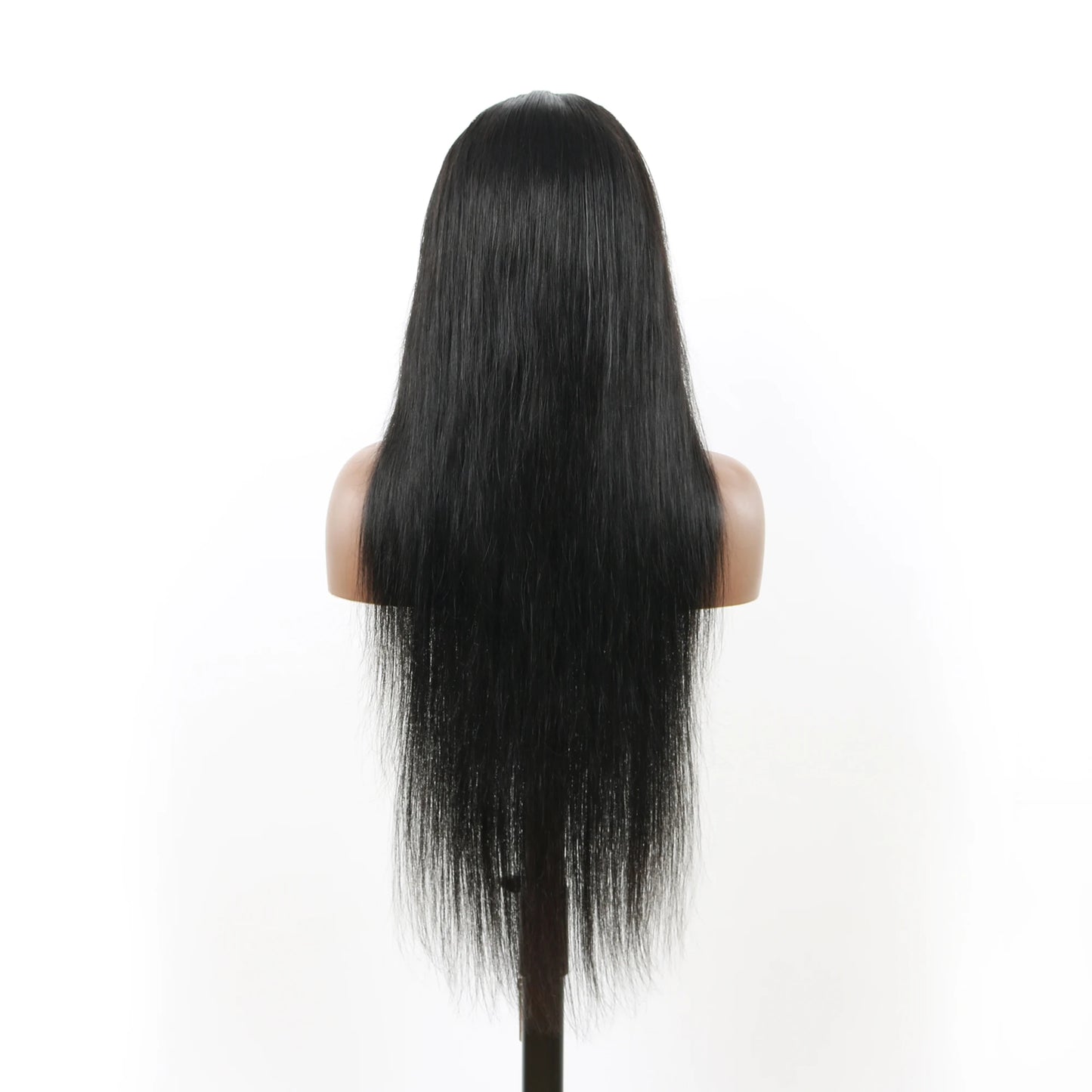 Human Hair13x4 Transparent Lace Full Frontal Wigs 100% Natural Human Hair 32 34 36 Inch  Raw Hair
