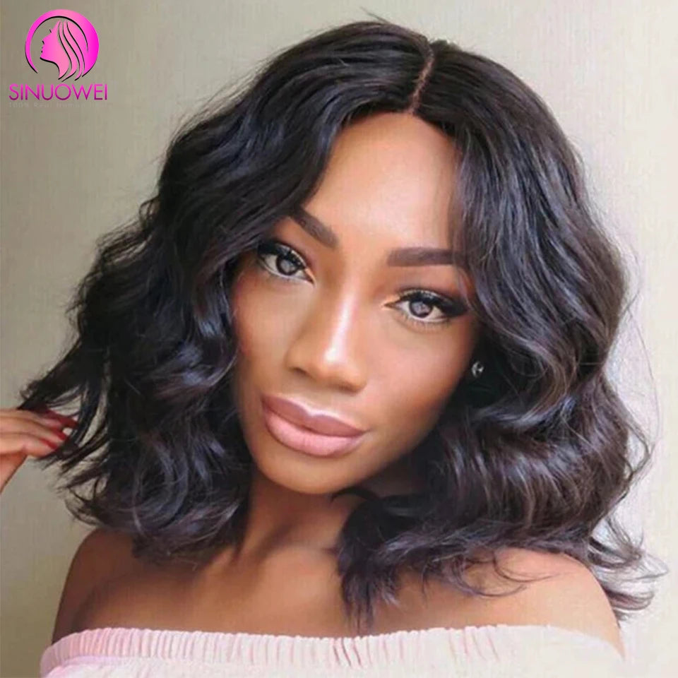 Brazilian Body Wave Bundles With Closure 4x1 T Part Lace Closure With Bundles Remy Human Hair Straight 2/3 Bundles With Closure