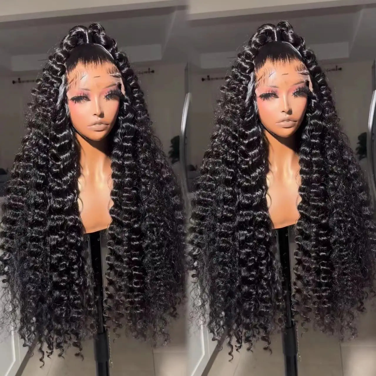 Wholesale Glueless Hair Lace Wigs 100% Raw Human Hair Hd Lace Front Wigs With Baby Hair Curly Lace Raw Burmese Wig