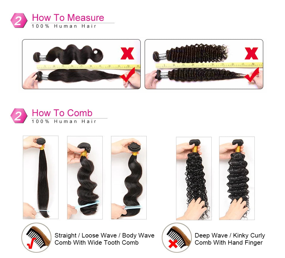 YYong Brazilian Straight Hair 3/4 Bundles With Frontal Remy Human Hair 13x4 Ear to Ear Lace Frontal Closure With Bundles