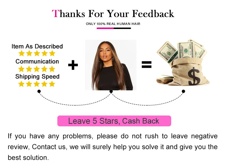 P4/27 Highlight Body Wave 3/4 Real Human Hair Bundles With 13x4 Transparent Lace Frontal Pre-Plucked Peruvian Remy Hair