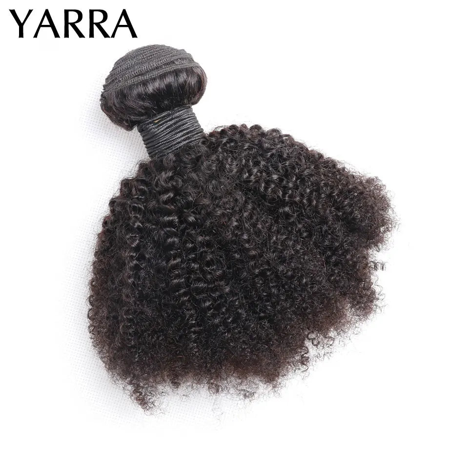 Afro Kinky Curly Bundles Brazilian 1/3 Afro Kinky Human Hair Bundles Deal 8-20" Hair Extensions Curly Human Hair Weave For Women