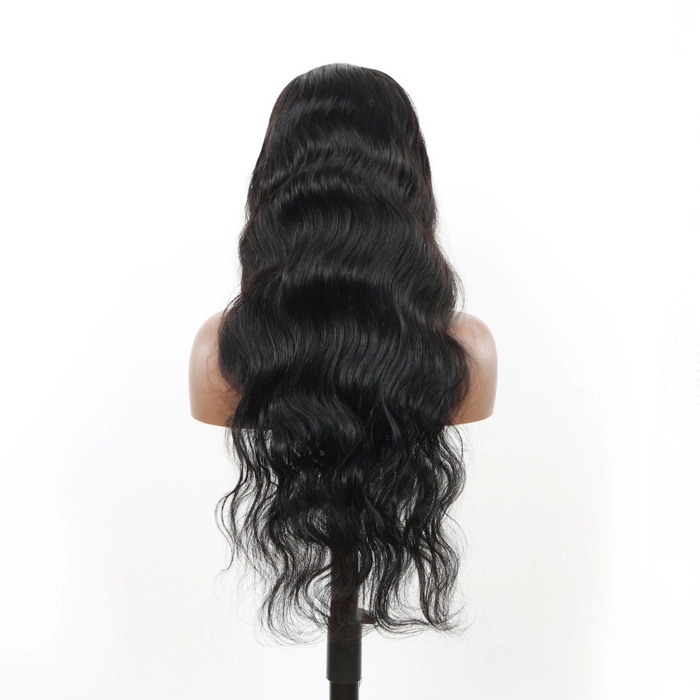 Human Hair13x4 Transparent Lace Full Frontal Wigs 100% Natural Human Hair 32 34 36 Inch  Raw Hair