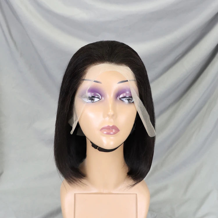 Mona Hair Factory Wholesale 13x4 Transparent Lace Full Frontal Wigs 100% Natural Human Hair Wigs Original Vietnamese Raw Hair