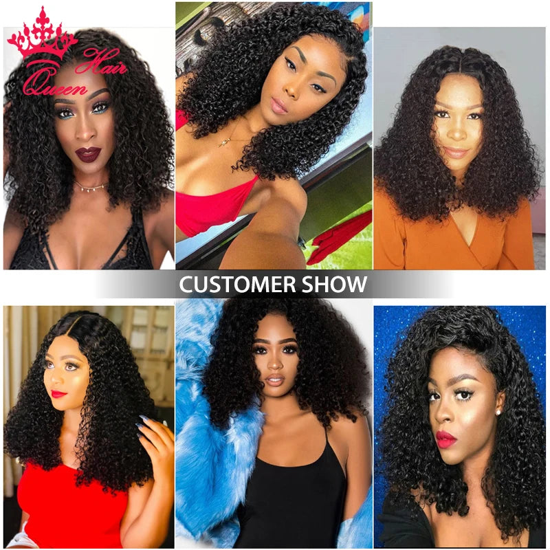 Double Drawn Pixie Curl Funmi Hair Hair Bundles Brazilian Bouncy Curly 100% Virgin Human Raw Hair Extensions Queen Hair Products