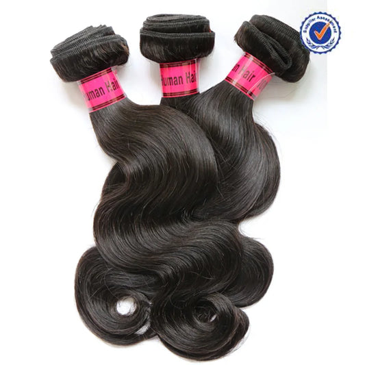 Wholesale No Tangle No Shedding Wet Wavy 10-28 Inch Body Wave Remy Human Virgin Indian Hair Cuticle Aligned Hair