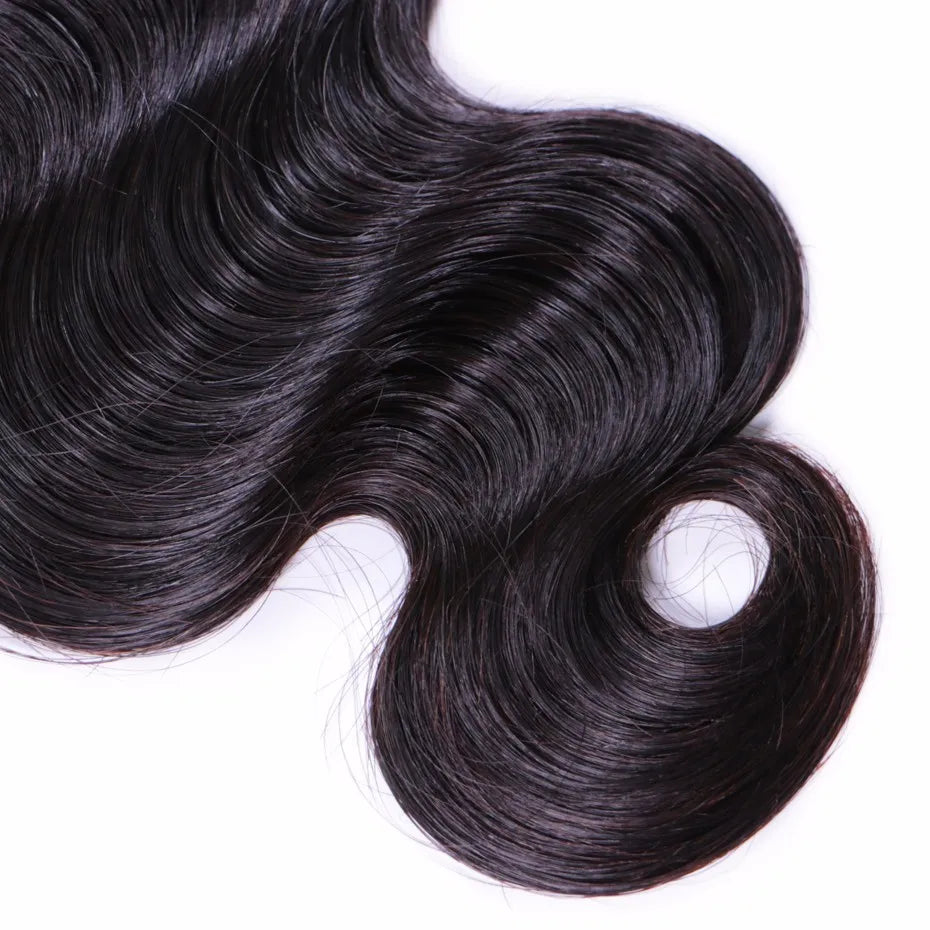 Queen Hair Top Quality Unprocessed Raw Virgin Hair Body Wave Bundles Weave Natural Color 100% Human Hair Best Quality Weft