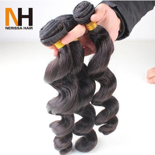 Dropshipping No Synthetic Hair Hair Extensions Loose Wave Human Hair Malaysian 7a 8a 9a Bundles