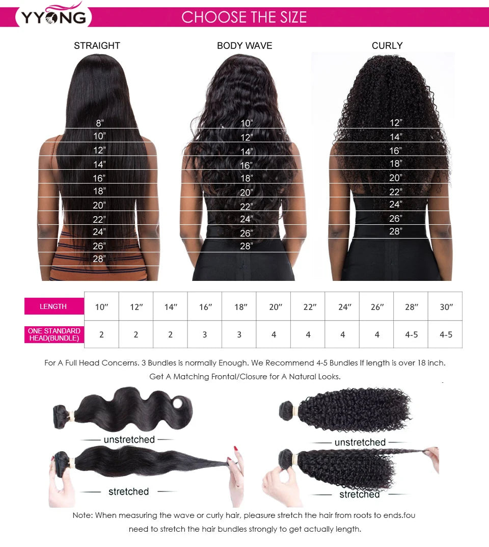 Yyong Loose Deep Wave Bundles With 6x6 Lace Closure Brazilian Remy Human Hair Bundles With Closures 3/4 Bundles With Closure